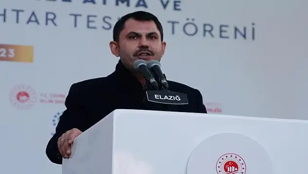 Bakan Kurum: 67 bin konutun temellerini atıyoruz