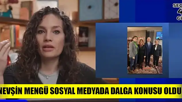 Nevşin Mengü sosyal medyada dalga konusu oldu