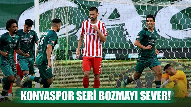 Konyaspor rakibinin serisini bozmaya çalışacak