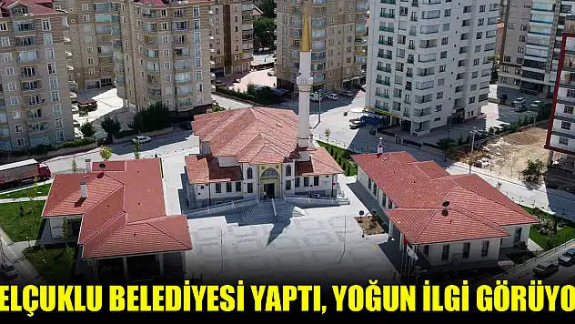 Selçuklu Belediyesi yaptı, yoğun ilgi görüyor