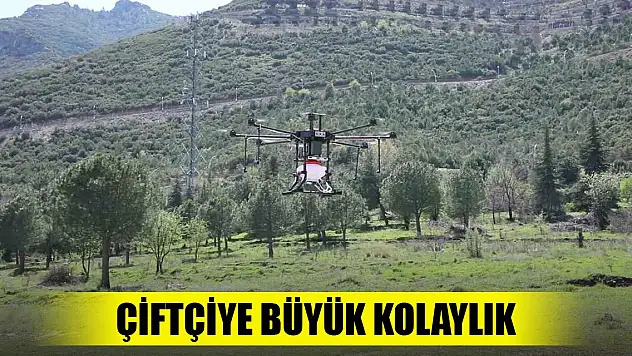 Tarımda yeni dönem! TİHA tanıtıldı