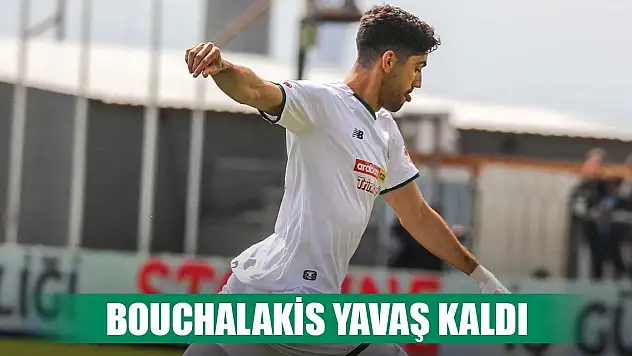 Konyaspor'da Bouchalakis'in hücum katkısı yetersiz