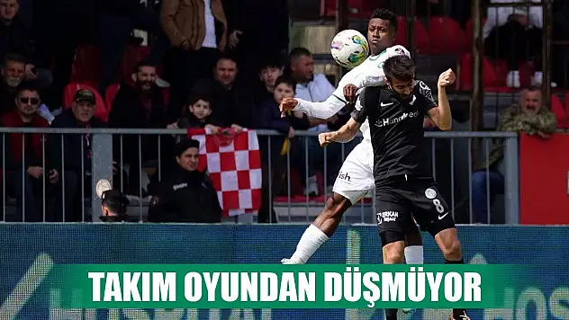 Konyaspor direnç gösteriyor