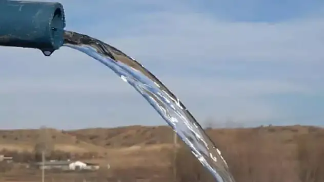 Valilik açıkladı! Suyu izin alarak kullanılabilecekler!