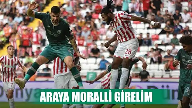 Konyaspor'da hedef araya motive girmek