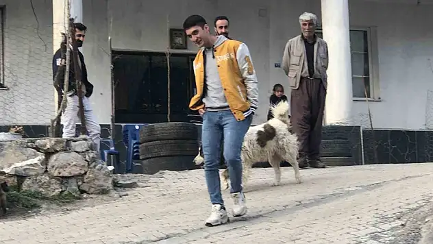 Vefalı köpek askerden dönen sahibine sarıldı