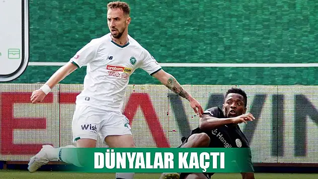 Konyaspor cömertlik yaptı!