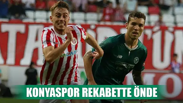 Konyaspor bir adım önde