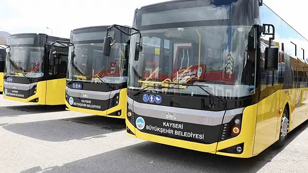 Büyükşehir'in 12 yeni otobüsü görücüye çıkıyor