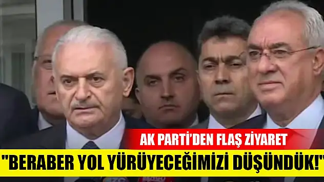 AK Parti'den DSP'ye ziyaret
