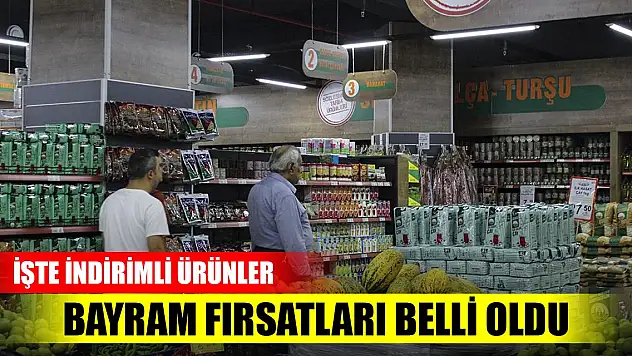 Tarım Kredi Kooperatif Market'lerde bayram fırsatları! İşte indirimli ürünler