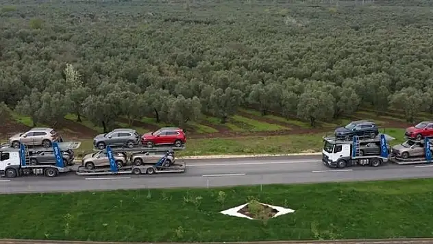 Togg sevkiyatından yeni görüntüler