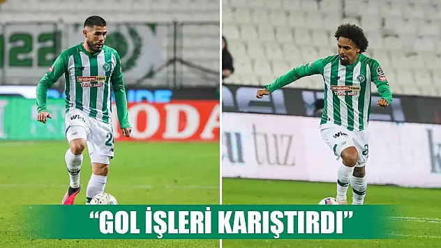 Konyasporlu futbolcular maçı değerlendirdi
