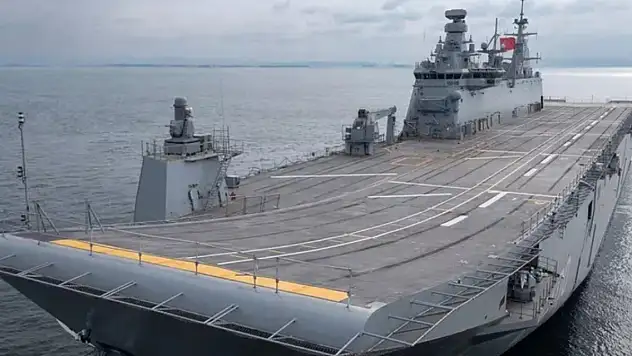 Heyecanlandıran görüntüler! Kızılelma güvertede