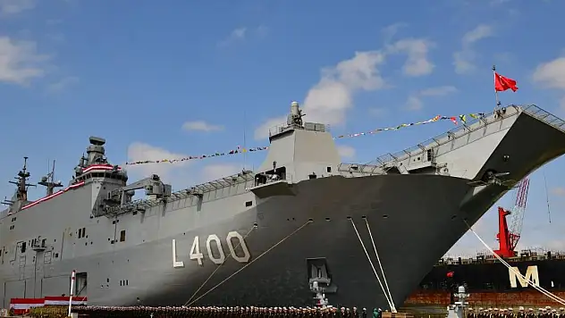 MSB 'TCG Anadolu'nun fotoğraflarını paylaştı