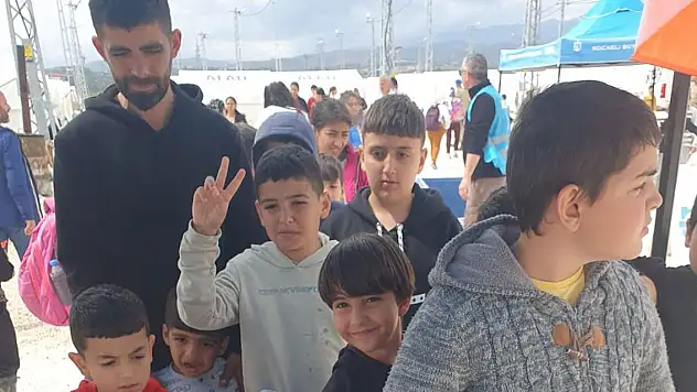 TOF'dan deprem bölgelerinde etkinlik