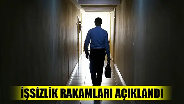 İşsizlik rakamları açıklandı
