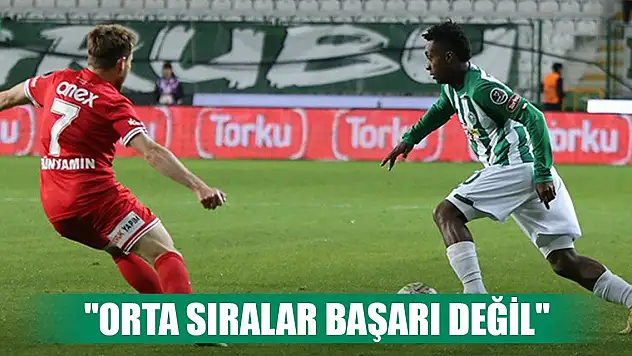 Konyaspor'un durumu değerlendirildi