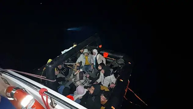 31 düzensiz göçmen kurtarıldı