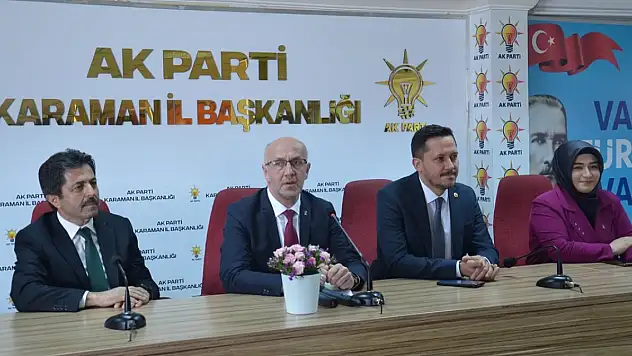 AK Parti, Karaman'da milletvekili adaylarını tanıttı