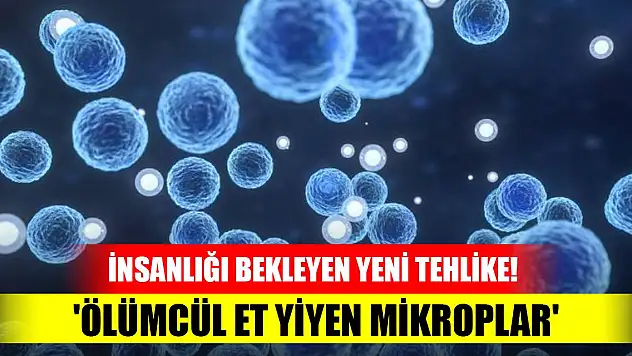 İnsanlığı bekleyen yeni tehlike! 'Ölümcül et yiyen mikroplar'