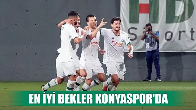 Konyasporlu futbolcular en iyiler listesinde