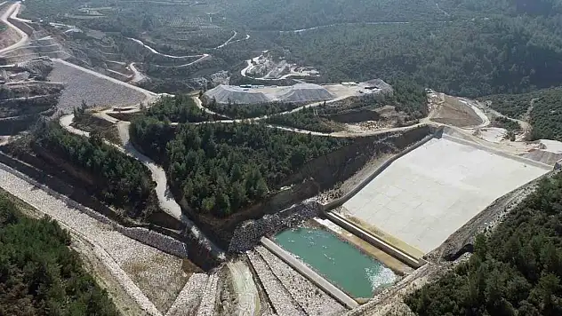Yatağan Girme Barajı'nda sona gelindi