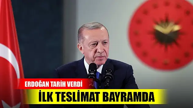 Cumhurbaşkanı Erdoğan: Ramazan Bayramı'nda Nurdağı ve Türkoğlu'nda ilk köy evlerinin teslimatını gerçekleştireceğiz