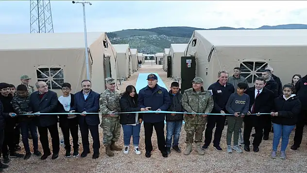 Antakya NATO Çadır Kenti törenle açıldı