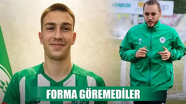 Konyaspor'un iki transferi forma bulamadı