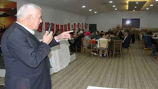 MHP'liler Beyşehir'de iftar yemeğinde buluştu