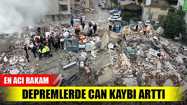 Son Dakika! Kahramanmaraş merkezli depremlerde can kaybı yükseldi
