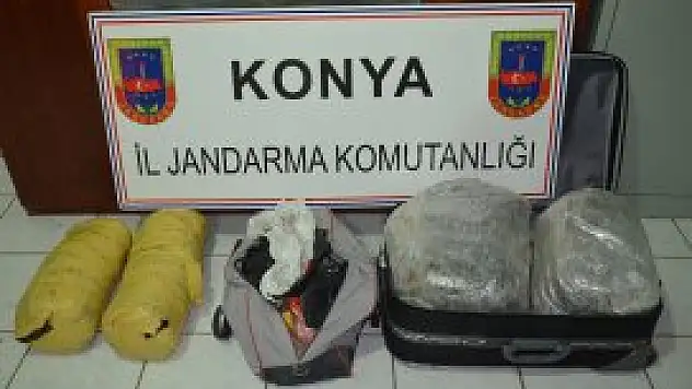 Konya'da esrar operasyonu