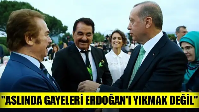 Orhan Gencebay: Aslında gayeleri Erdoğan'ı yıkmak değil, Türkiye'mizin önünü kesmektir