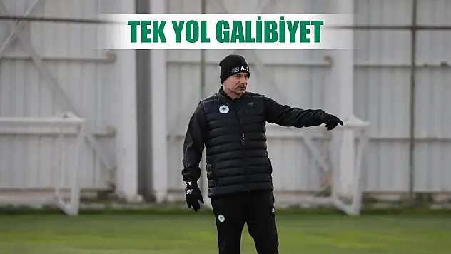 Konyaspor'da planlar galibiyete çıkıyor