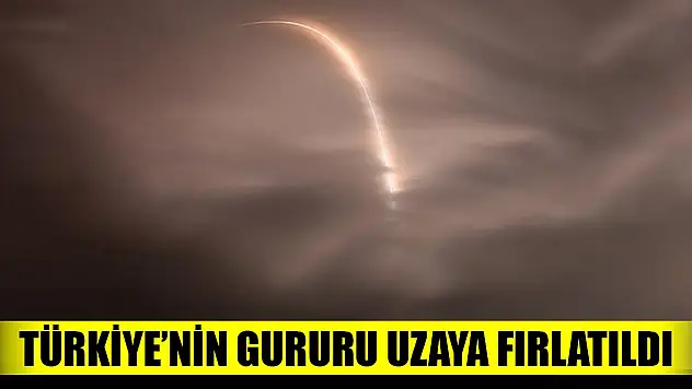 Türkiye'nin gururu İMECE uydusu uzaya fırlatıldı