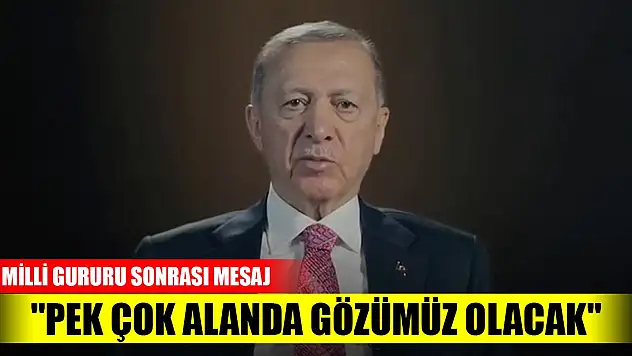 Erdoğan: Milli teknoloji hamlemizin meyvelerini topluyoruz