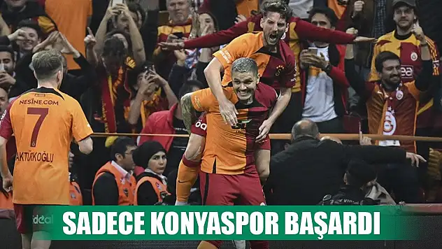 Bir tek Konyaspor başardı