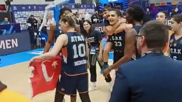 FIBA'dan Türk bayraklı kutlamanın engellenmesiyle ilgili açıklama