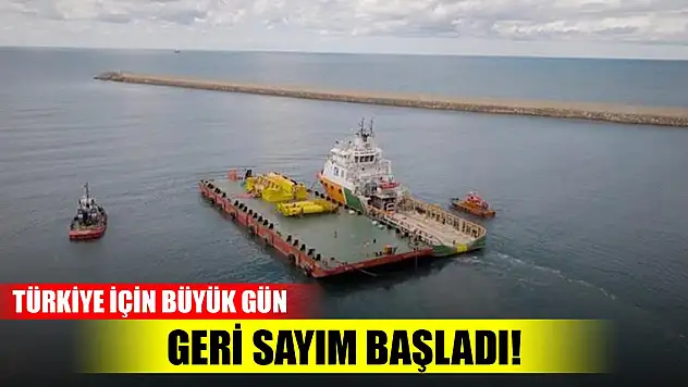 Yerli doğal gaz için tarihi geri sayım