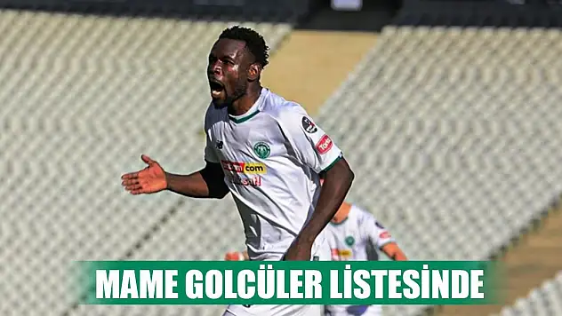 Konyaspor'un golcüsü o listede