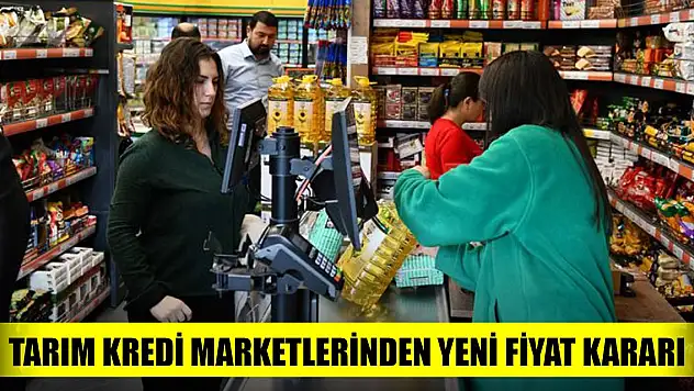 Son Dakika! Tarım Kredi marketlerindeki sabit fiyat uygulaması uzatıldı