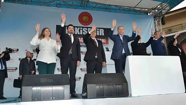 Cumhurbaşkanı Erdoğan Eskişehir'de 2 yeni müjde verdi