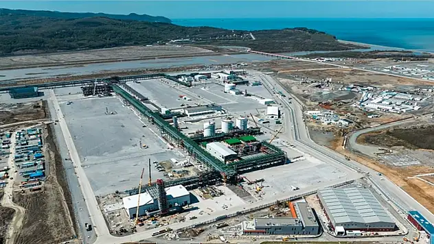 Karaya ulaşan Karadeniz gazının test işlemleri yapılıyor