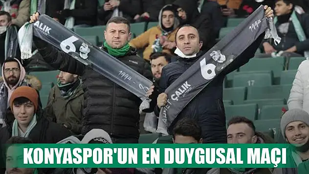 Konyaspor için anlamlı mücadele
