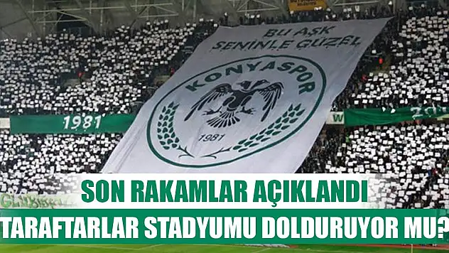 Konyaspor taraftarlarının maça ilgisi yüksek