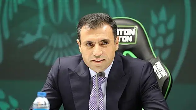 Konyaspor'da Başkan'dan maç öncesi paylaşım