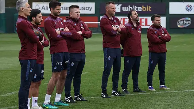 Trabzonspor'un yeni hocası ilk antrenmanına çıktı