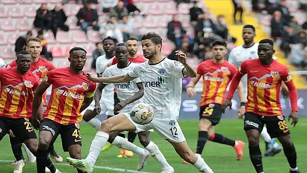 Kayseri'de gol yok