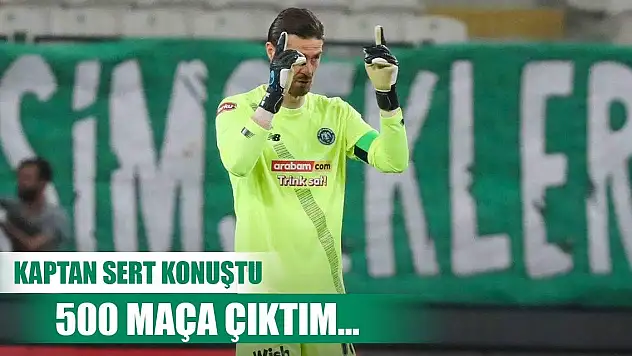 Konyaspor'da Sehic'ten hakeme tepki